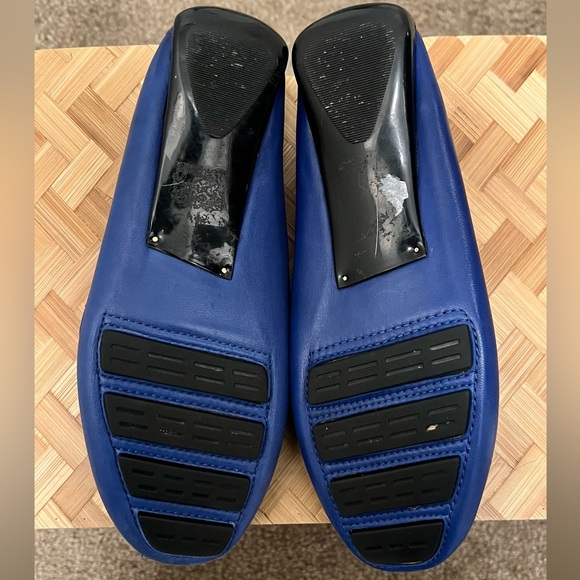 Robert Zur Women’s Loafers in Blue and Green - Picture 4 of 6